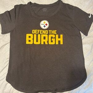 Nike Women’s Pittsburgh Steelers “Defend the Burgh” shirt